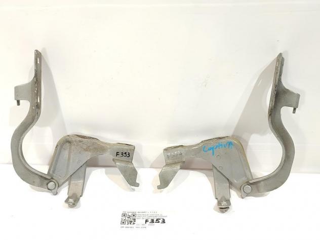 CERNIERE COFANO ANTERIORE DX E SX CHEVROLET Captiva 1° Serie 95049936 95049937 Z20S (06)