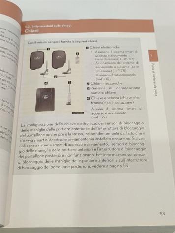 LIBRETTO USO E MANUTENZIONE LEXUS CT Berlina 2ZRFXE (11) - Foto 4