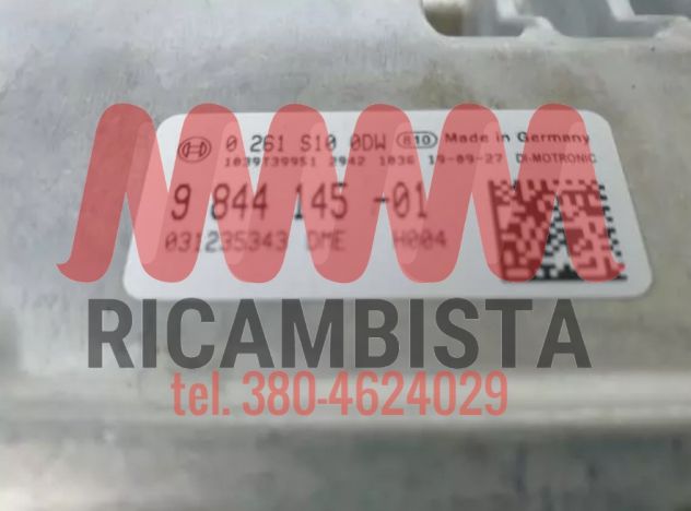 9844145-01 Mini Cooper F55 1.6 centralina motore Bosch 0261S100DW