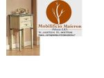 Mobili Rustici l'Aquila Porta telefono con 2 cassetti laccato decorato cod 7403