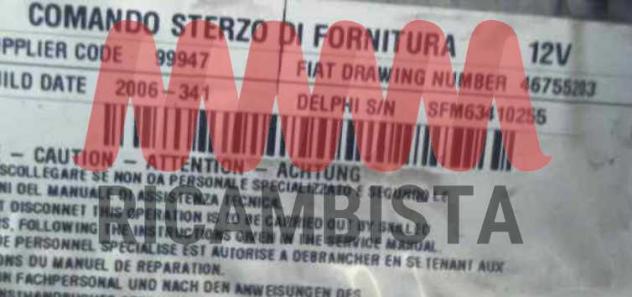 Servosterzo Elettrico Fiat Punto 46755203 - Foto 4