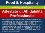 Personale per Ristorazione e Alberghiero