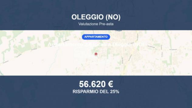 Immobile in asta di 47 m², box auto in vendita a Oleggio