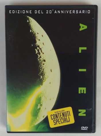 DVD ALIEN EDIZIONE DEL 20°ANNIVERSARIO Ridley Scott Twentieth Century Fox, 2000