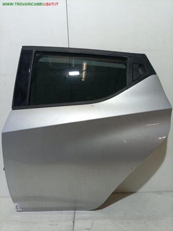 PORTA POST. SX ARGENTO MET CON ALZ MAN. / SE 999-U1560598 Carrozzeria Lamierati esterni Porte Porta post. sx. NISSAN - MICRA - 2017