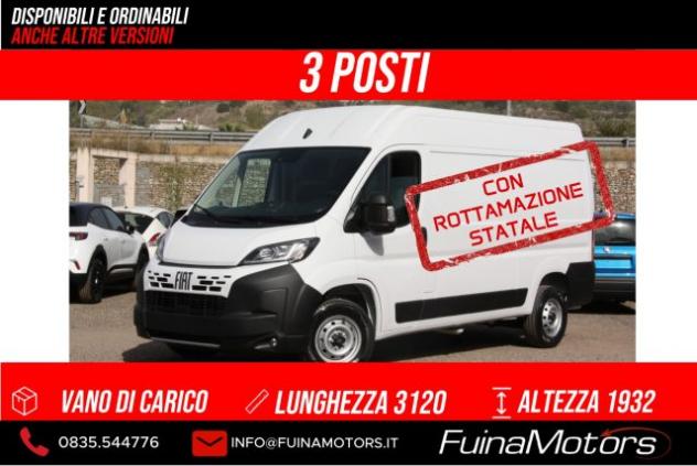 FIAT Ducato 35 2.2 Mjt 140CV L2H2 - MH2 Furgone NUOVO rif. 23905271