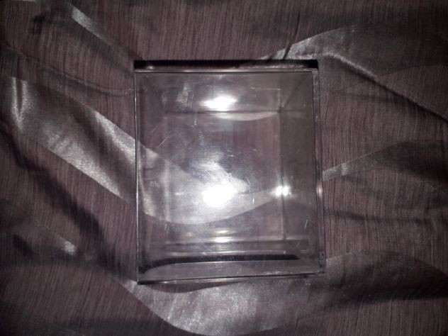 porta biglietti a forma di cubo in plastica. - Foto 3