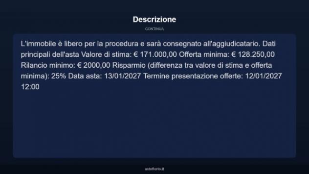 Immobile in asta di 312 m², box auto in vendita a Lizzano - Foto 13