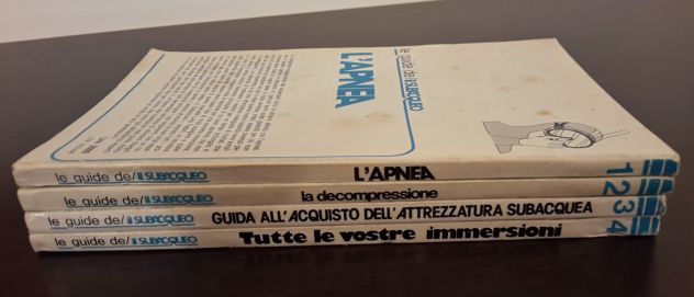 Le guide de il subacqueo, N. 1, 2, 3, 4 - Casa editrice La Cuba (Roma) 1976-77. - Foto 7