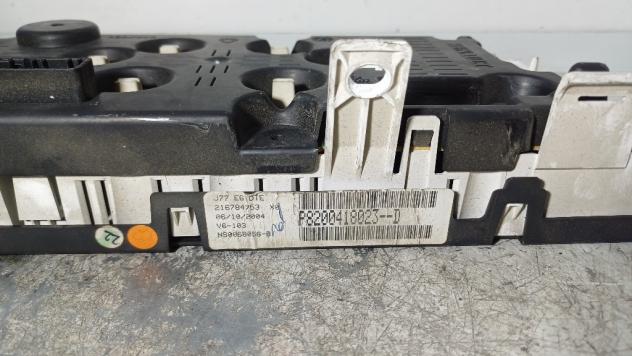 QUADRO STRUMENTI CENTRALE LIVELLI RENAULT Modus 1° Serie P8200418023/216784753 K9K750 (0406) - Foto 3