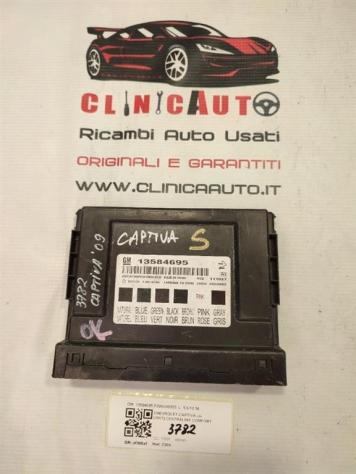 CENTRALINA COMFORT CHEVROLET Captiva 1° Serie 13584695 F00HJ00955 Z20S diesel 1991 (06)