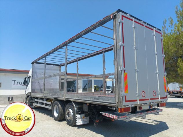 RIF.1103 IVECO STRALIS 260 S 500 – 2012 – CASSONE CENTINATO ALZA/ABBASSA COPRI/S - Foto 6