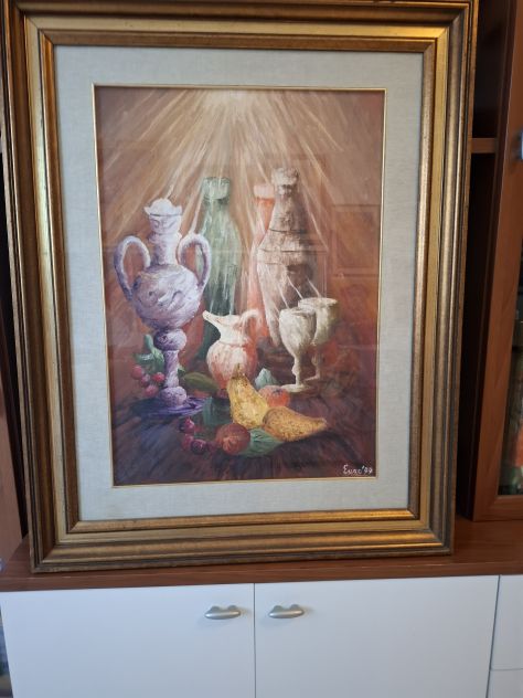 vendo quadri olio su tela mia prod.con cornici e vetri - Foto 4