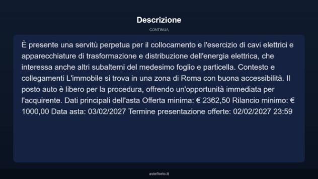 Immobile in asta di 7 m² in vendita a Roma - Foto 5
