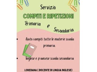 Ripetizioni di inglese e francese