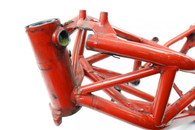DUCATI MONSTER 695 47011862BA TELAIO CON DOCUMENTI 06 - 08 FRAME DANNEGGIATO - Foto 6