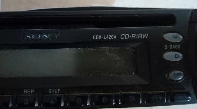 Sintolettore CD Sony CDX-L420V non funzionante 45W x 4. - Foto 2