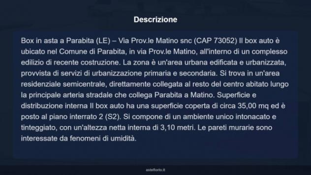 Immobile in asta di 35 m² in vendita a Parabita - Foto 10