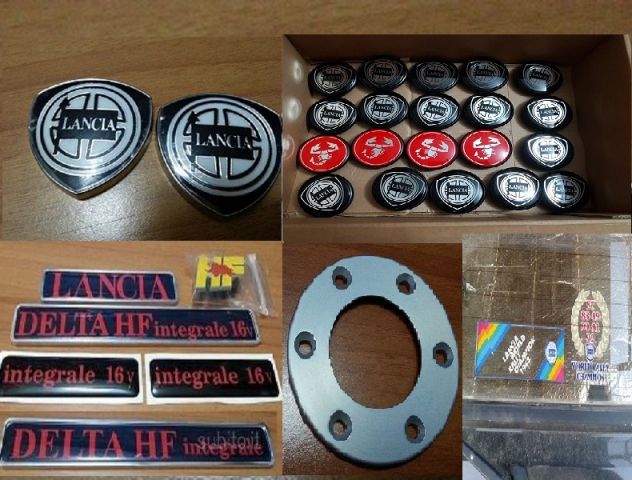 adesivi motore lancia delta hf 1600 integrale 4wd 8 16v evoluzione 1 2 - Foto 5