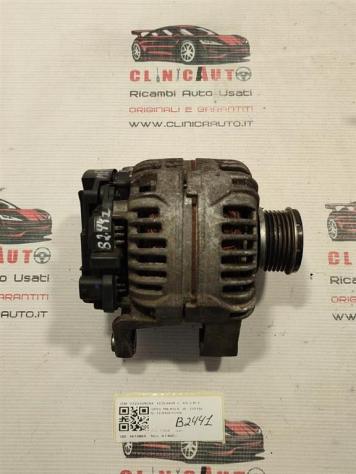 ALTERNATORE OPEL Meriva 3° Serie 0124425084 13284408 A14NEL bifuel/gas 1364 (10)