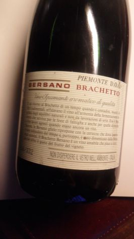 Antica bottiglia di brachetto Bersano - - Foto 2