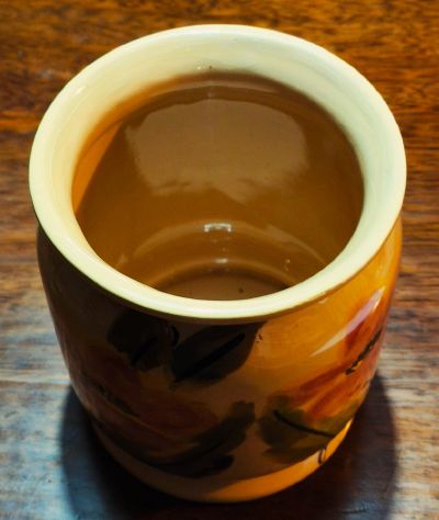 VASO DECORATO CON COPERCHIO. - Foto 4