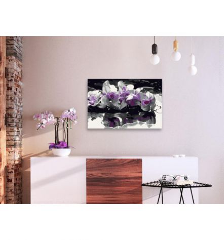 Quadro Fai Da Te 60x40 Cm. Floreal N. 12 Arredalacasa Spedizione Gratis - Foto 2