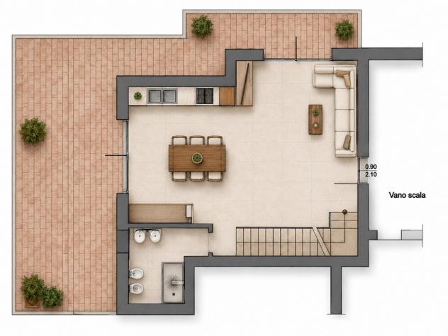 Appartamento 4 locali - Rif. 2484 - Foto 3
