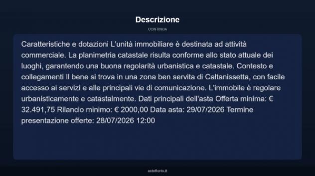 Immobile in asta di 252 m² in vendita a Caltanissetta - Foto 5