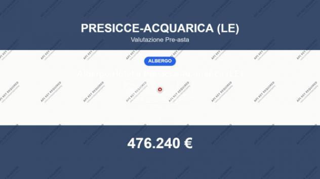 Immobile in asta di 902 m² in vendita a Presicce-Acquarica