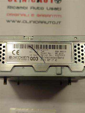 AMPLIFICATORE AUTORADIO MERCEDES Classe C Berlina W203 A2118271742 (0004) - Foto 4