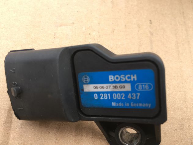 Sensore di Pressione BOSCH 0281002437 FIAT Sedici 1.9 TD MJT 4x4 - Foto 2