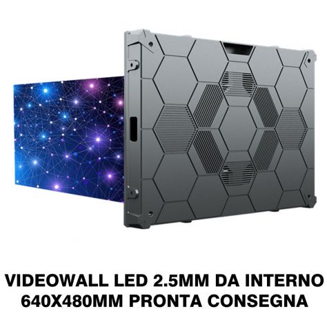 Videowall LED Passo 2.5mm da interno con cabinet 640x480mm - Foto 5