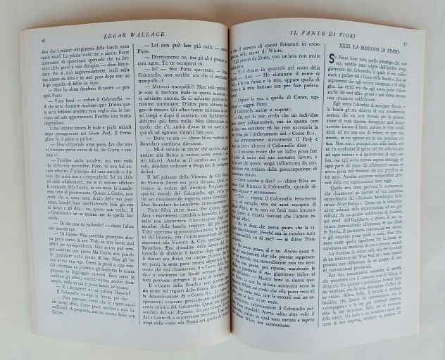 Il fante di fiori  di Edgar Wallace 1°Ed.Mondadori, novembre, 1933 - Foto 3