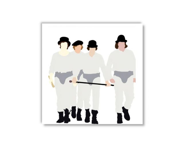 Quadro moderno dipinto A Clockwork Orange - Foto 2
