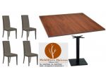 Set Sedie Tavoli Isernia Per Arredamento Bar Ristorante Pub Stile Moderno