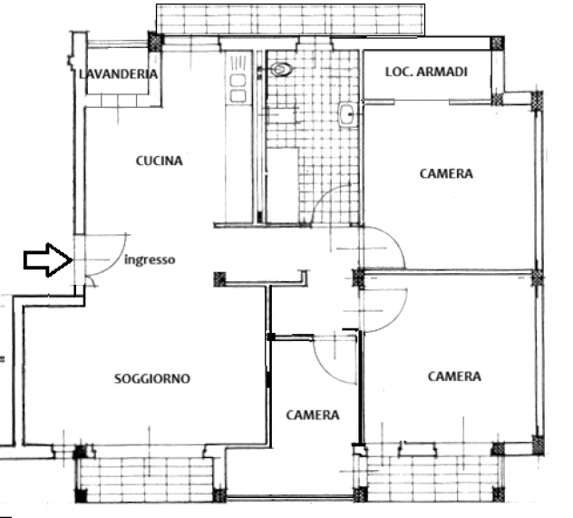 Appartamento in vendita a Castelfranco di Sotto 85 mq Rif: 1412951