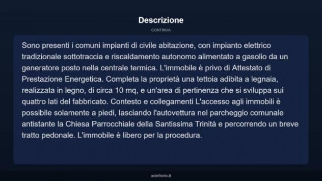 Immobile in asta di 179 m² con più di 5 locali in vendita a San Giacomo Filippo - Foto 12