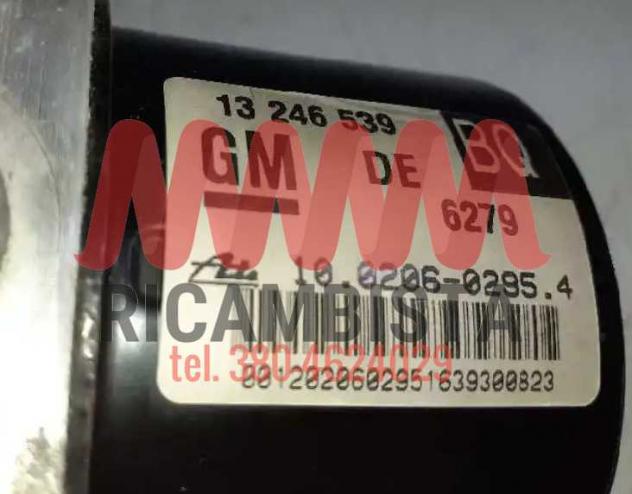 10020602954 Opel Zafira centralina gruppo pompa ABS