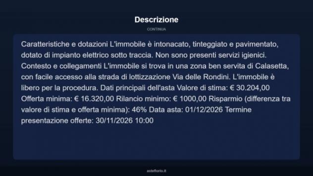 Immobile in asta di 27 m² in vendita a Calasetta - Foto 5