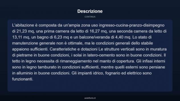 Immobile in asta di 81 m² in vendita a Borgorose - Foto 15