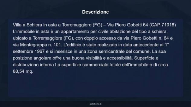 Immobile in asta di 99 m² in vendita a Torremaggiore - Foto 8