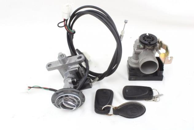 SYM JET X 125 1640AX84600 35100XN1000 KIT CHIAVI ECU ACCENSIONE 21 - 25 KEY LOCK ECU KIT 1640AX84000