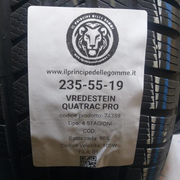 2 GOMME 235 55 19 VREDETEIN A74359 - Foto 2