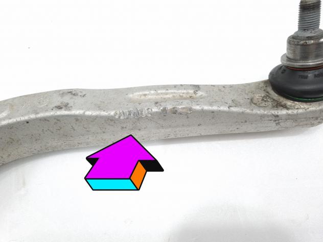 BRACCIO OSCILLANTE ANTERIORE SINISTRO ALFA ROMEO Giulia Serie (952_) 50547027 (16) - Foto 12