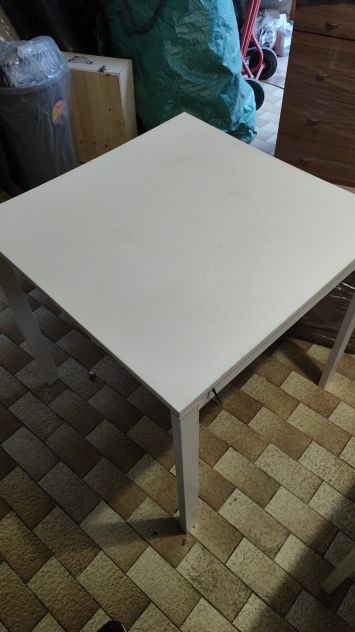 TAVOLO BIANCO DA UFFICIO O CUCINA - Foto 2