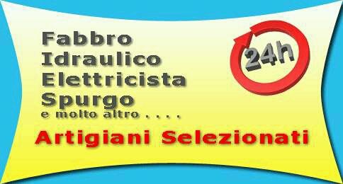SOS 24H IDRAULICO ELETTRICISTA FABBRO VETRATO TAPPARELLISTA