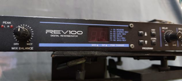 Yamaha REV100 Digital Reverberator – 25172 - Foto 5