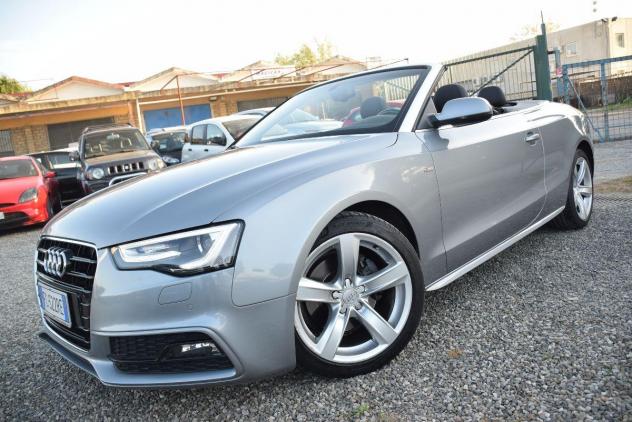AUDI A5 Cabrio 2.0TDI AUTOMATICA S-LINE Advanced FULL - NAVI - CRUISE - SENSORI - BT - LED