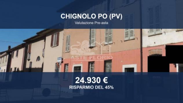 Immobile in asta di 92 m² in vendita a Chignolo Po